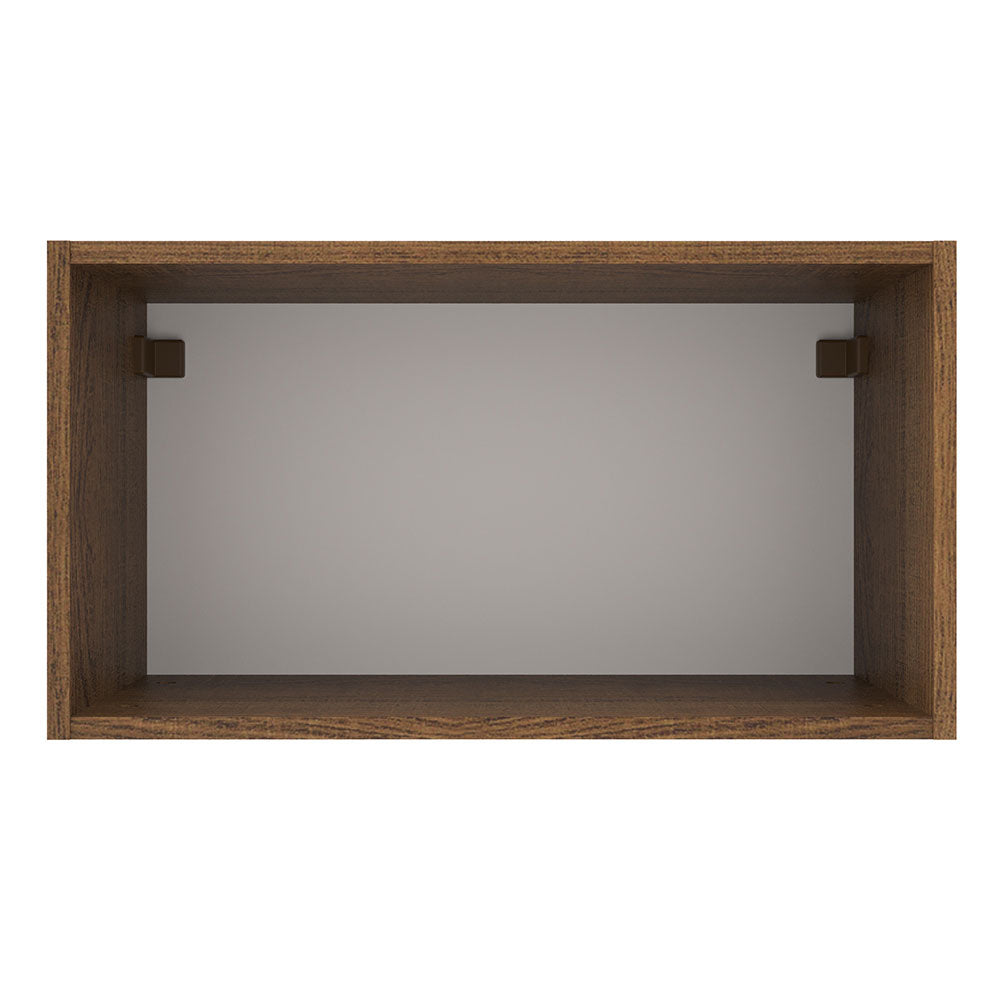 Mueble de Cocina Superior Agata 60 cm 1 Puerta Abatible Marrón/Crema