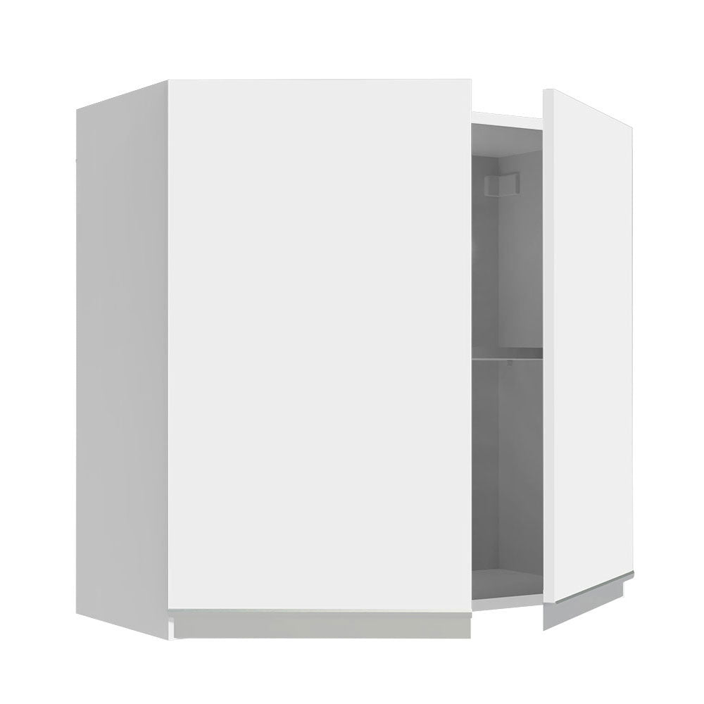 Mueble de Cocina Superior Glamy 70 cm 2 Puertas Blanco