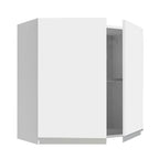 Mueble de Cocina Superior Glamy 70 cm 2 Puertas Blanco
