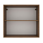 Mueble de Cocina Superior Agata 70 cm 2 Puertas Marrón/Blanco