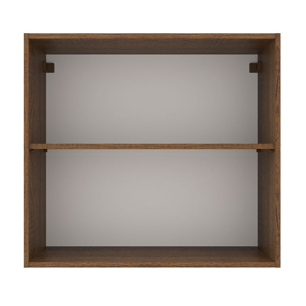 Mueble de Cocina Superior Agata 70 cm 2 Puertas Marrón/Crema