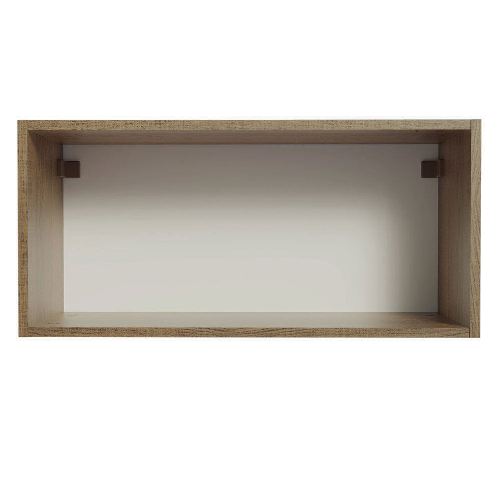 Mueble de Cocina Superior Agata 70 cm 1 Puerta Abatible Marrón/Blanco