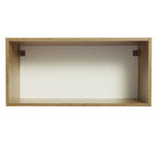 Mueble de Cocina Superior Glamy 70 cm 1 Puerta Abatible Marrón/Blanco