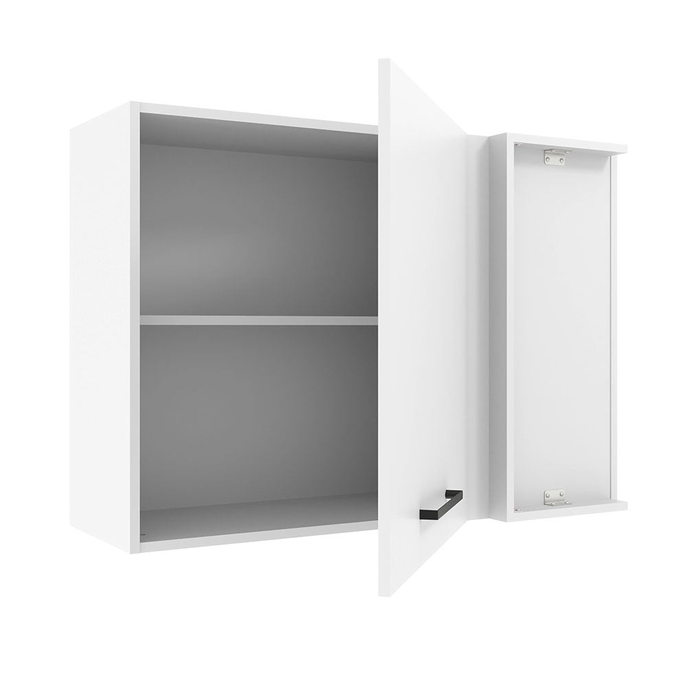Mueble de Cocina Superior de Esquina Agata 1 Puerta Blanco