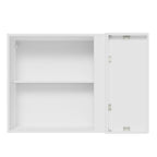 Mueble de Cocina Superior de Esquina Glamy 1 Puerta Blanco