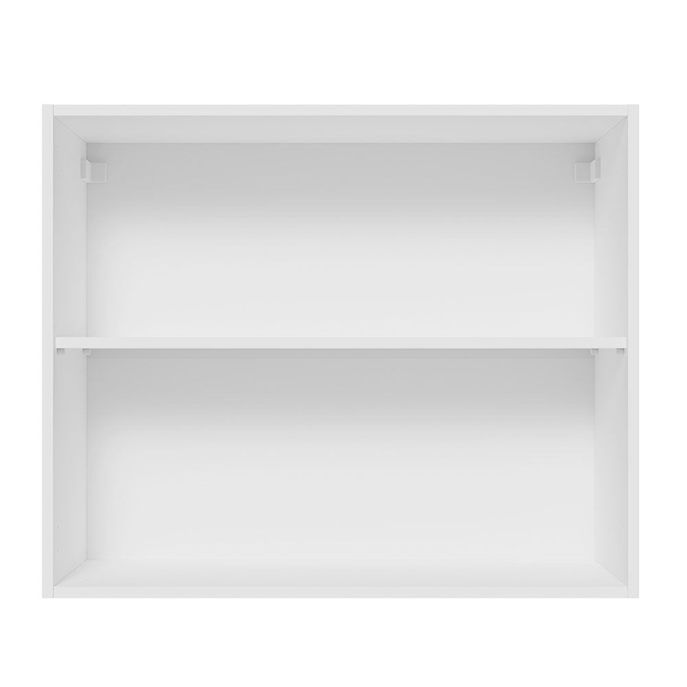 Mueble de Cocina Superior Glamy 80 cm 2 Puertas Blanco/Negro