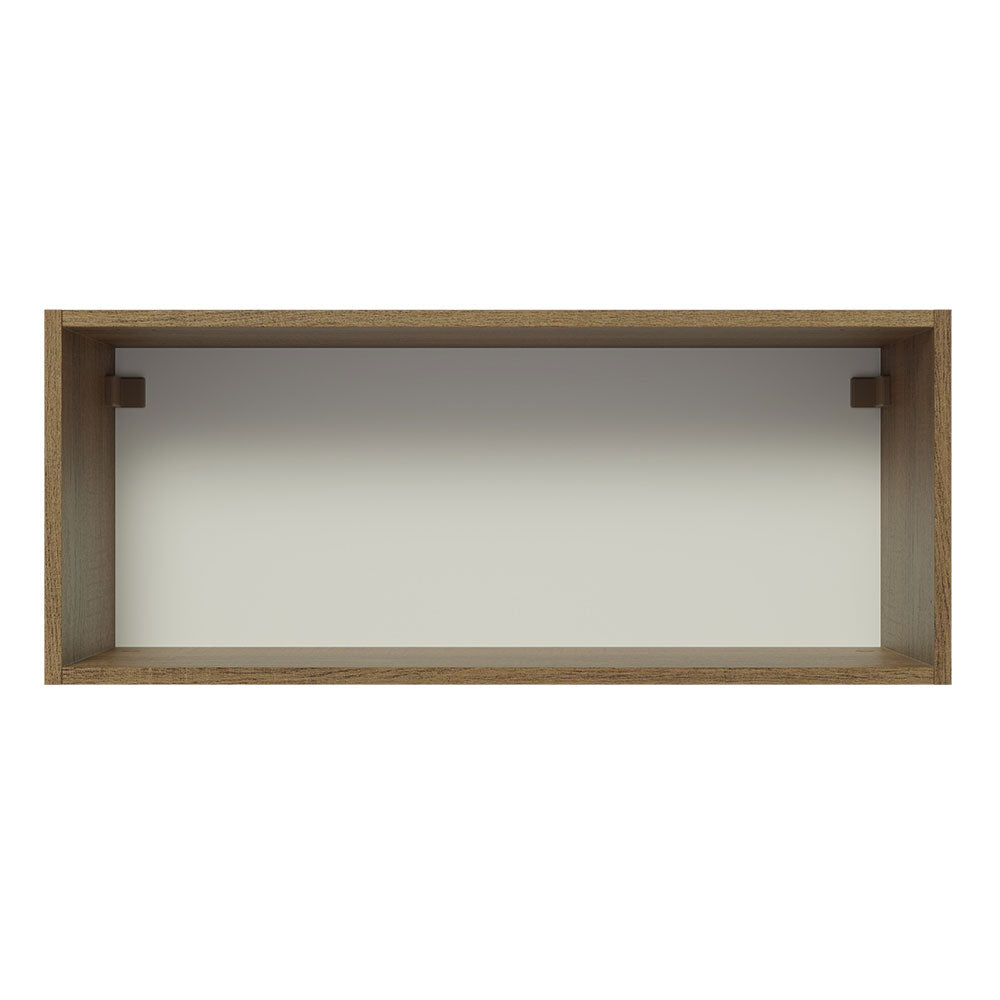 Mueble de Cocina Superior Glamy 80 cm 1 Puerta Abatible Marrón