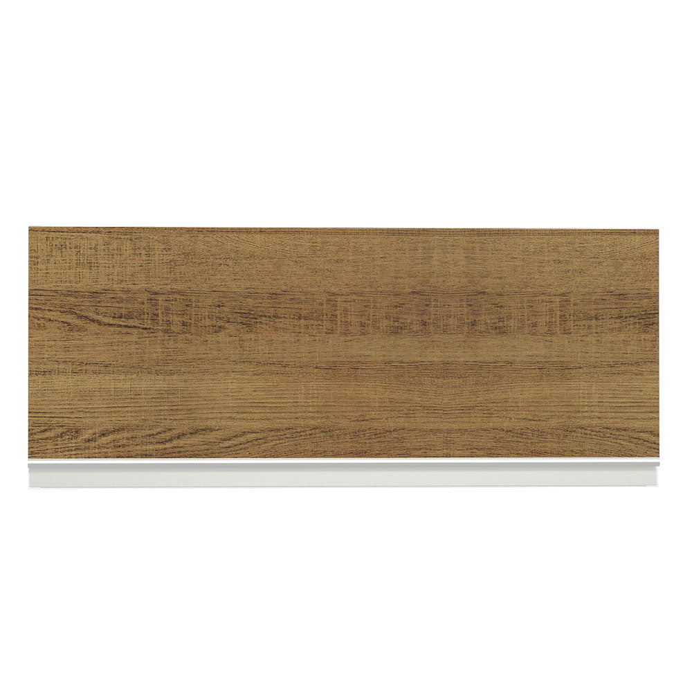 Mueble de Cocina Superior Glamy 80 cm 1 Puerta Abatible Blanco/Marrón