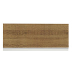 Mueble de Cocina Superior Glamy 80 cm 1 Puerta Abatible Blanco/Marrón