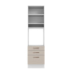 Mueble de Cocina para Hornos Agata 60 cm Blanco/Crema