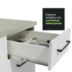 Cocina Integral Agata 3.50 Metros Blanco 01