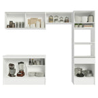 Cocina Integral Topazio 2.60 m con Encimera Blanco