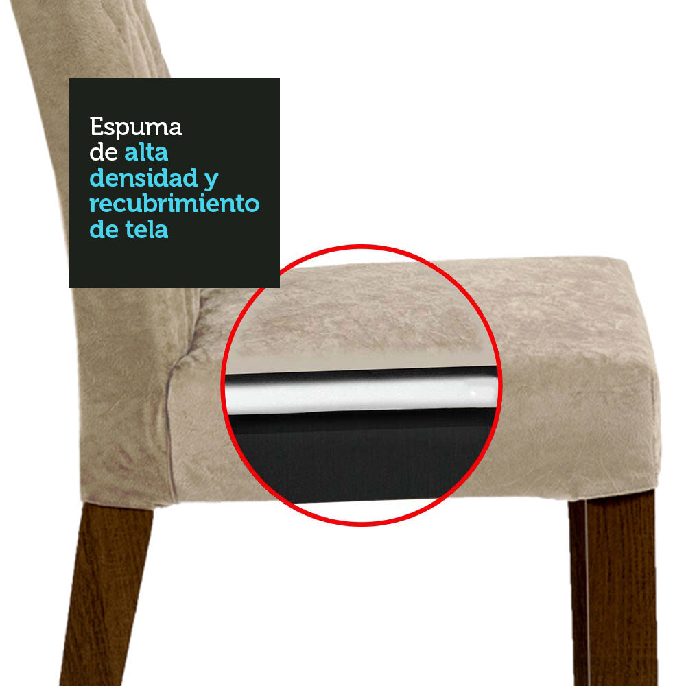 Juego de Comedor Tainá con 2 Sillas