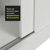 Closet Luke 2 Puertas Corredizas 1 Espejo