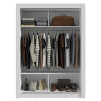 Clóset Denver 2 Puertas Corredizas Blanco 117 cm x 205 cm