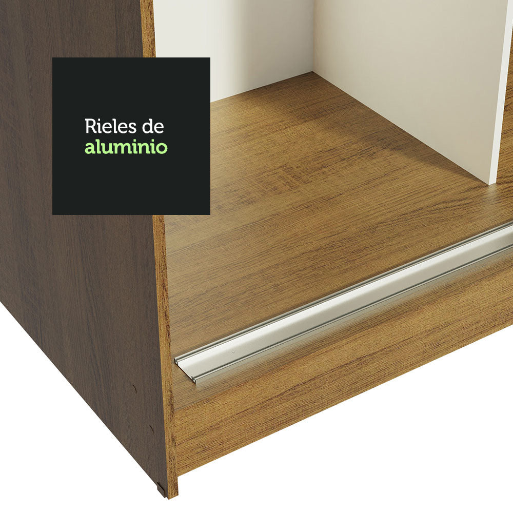 Closet Reno 3 Puertas Corredizas 2 Espejos