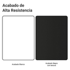 Clóset Tokio 2 Puertas Corredizas 1 Espejo Blanco/Negro 218 cm x 109 cm x 54 cm