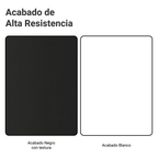 Clóset Tokio 2 Puertas Corredizas 1 Espejo Negro/Blanco 218 cm x 109 cm x 54 cm