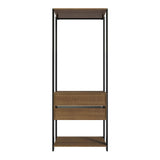 Closet Abierto Valencia 2 Cajones 70 cm