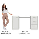 Escritorio de Oficina Alaska 1 Puerta 3 Cajones