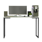 Escritorio de Oficina Industrial Madesa de 120 cm Gris