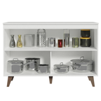 Mueble de Cocina Bajo Reims 1.20 Metros 2 Puertas con Encimera Blanco