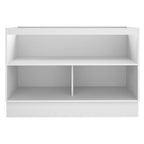 Mueble de Cocina Bajo Glamy 1.20 Metros 2 Puertas Blanco/Marrón