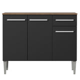 Mueble de Cocina Emilly 1.05 m 3 Puertas 1 Cajón con Encimera