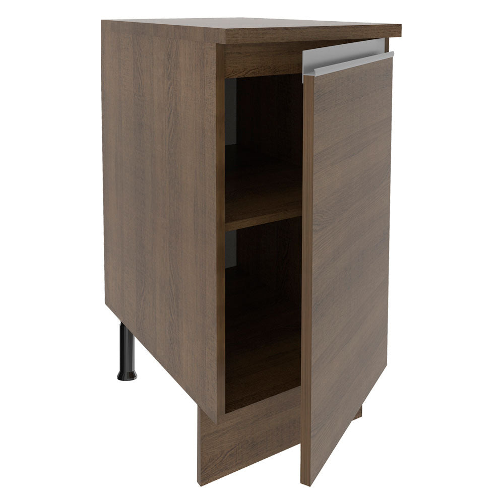 Mueble de Cocina Bajo Glamy 35 cm 1 Puerta Marrón