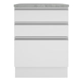 Mueble de Cocina Bajo Glamy 60 cm 3 Cajones