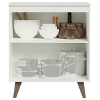 Mueble de Cocina Bajo Reims 70 cm 2 Puertas Blanco