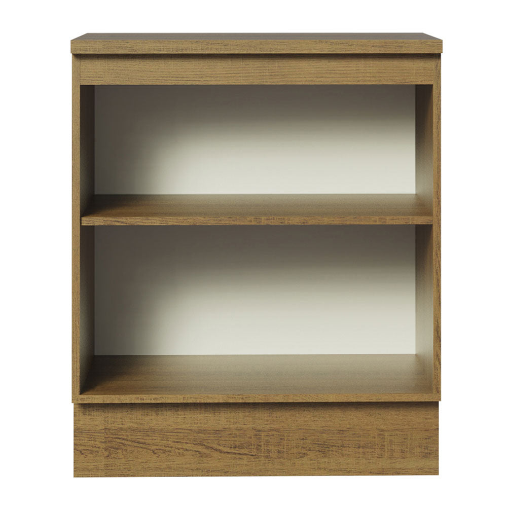 Mueble de Cocina Bajo Glamy 70 cm 2 Puertas Marrón