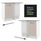 Mueble de Cocina Bajo de Esquina Agata 1 Puerta