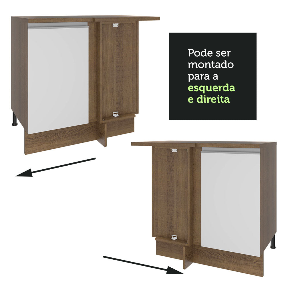 Mueble de Cocina Bajo de Esquina Glamy 1 Puerta
