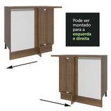 Mueble de Cocina Bajo de Esquina Glamy 1 Puerta