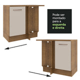 Mueble de Cocina Bajo de Esquina Agata 1 Puerta