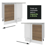 Mueble de Cocina Bajo de Esquina Glamy 1 Puerta