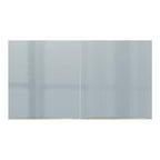 Mueble de Cocina Superior Lux 1.20 Metros 2 Puertas BlancoGris