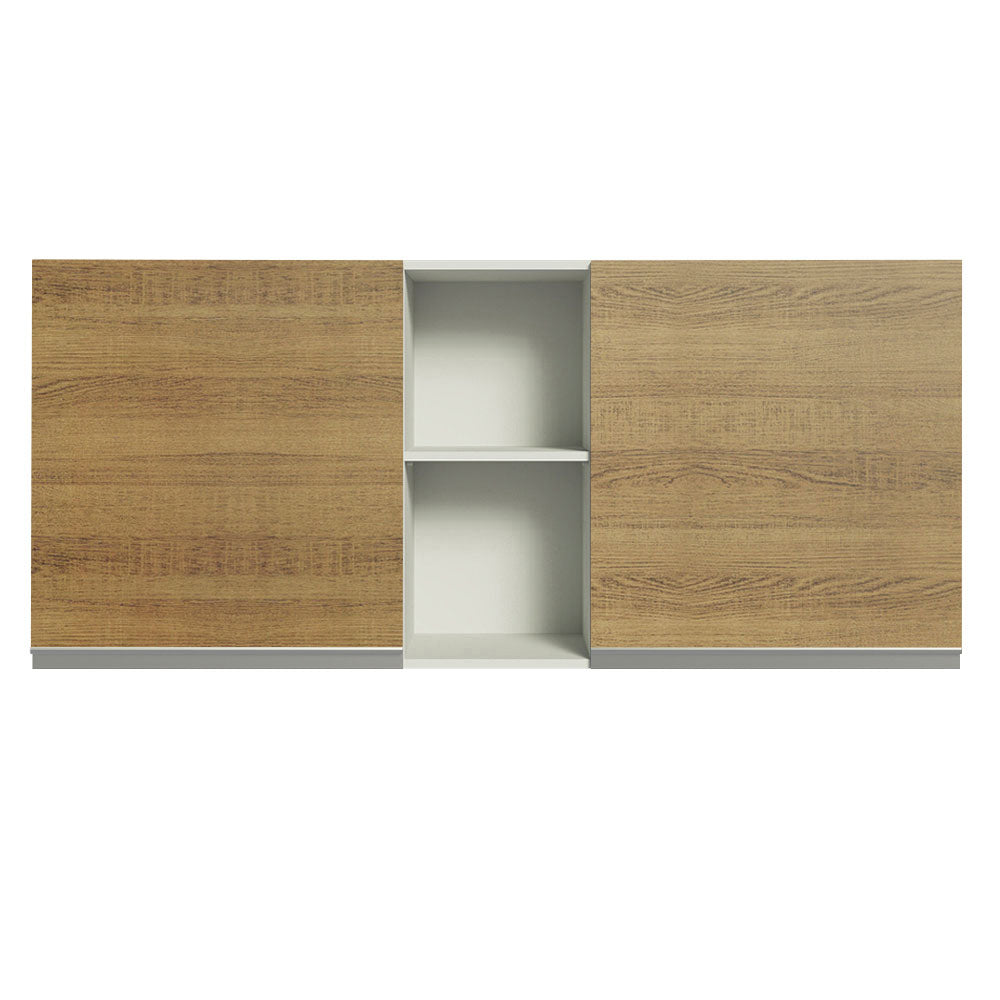 Mueble de Cocina Superior Glamy 1.50 m 2 Puertas 2 Nichos Centrales