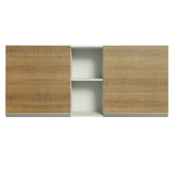 Mueble de Cocina Superior Glamy 1.50 m 2 Puertas 2 Nichos Centrales