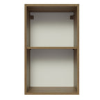 Mueble de Cocina Superior Glamy 40 cm 1 Puerta Marrón/Negro