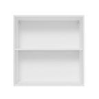 Mueble de Cocina Superior Glamy 70 cm 2 Puertas Blanco/Marrón