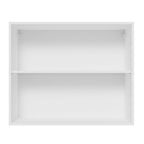 Mueble de Cocina Superior Glamy 80 cm 2 Puertas Blanco/Marrón