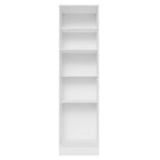 Mueble de Cocina Armario Vertical Glamy 3 Puertas Blanco/Marrón