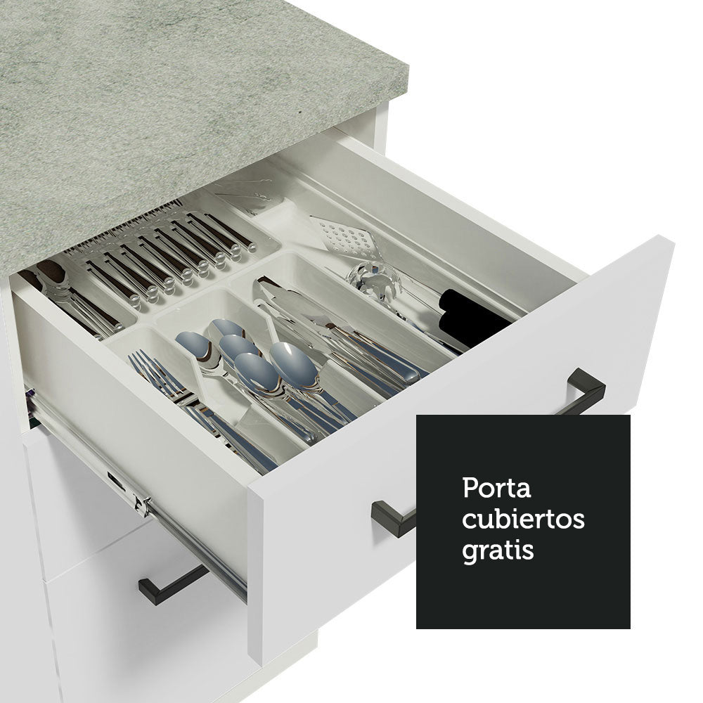 Cocina Integral Agata Thêmis 2.20 Metros Blanco