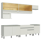 Cocina Integral Verona 3.00 Metros SR Blanco