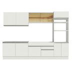 Cocina Integral Glamy 3.10 Metros Blanco 01