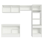 Cocina Integral Topazio 2.60 m con Encimera Blanco