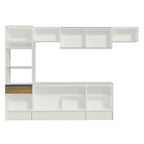 Cocina Integral Topazio 3.00 m con Encimera Blanco/Marrón