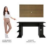 Escritorio Gamer Moderno + Panel para TV Hasta 50 Pulgadas